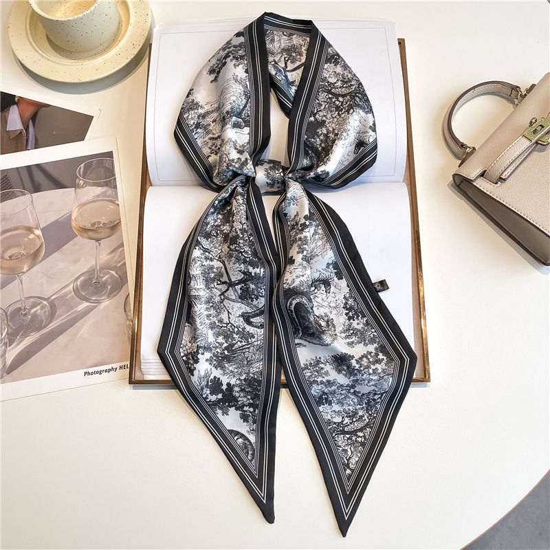 Luxuriöses langes Halstuch, sc – Silk Neck Scarf Bewertung und Preis