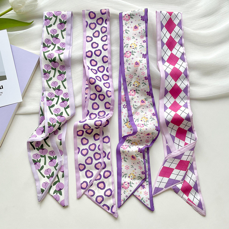Neue Luxus Schmale Kurze Frau  – Silk Neck Scarf Bewertung und Preis