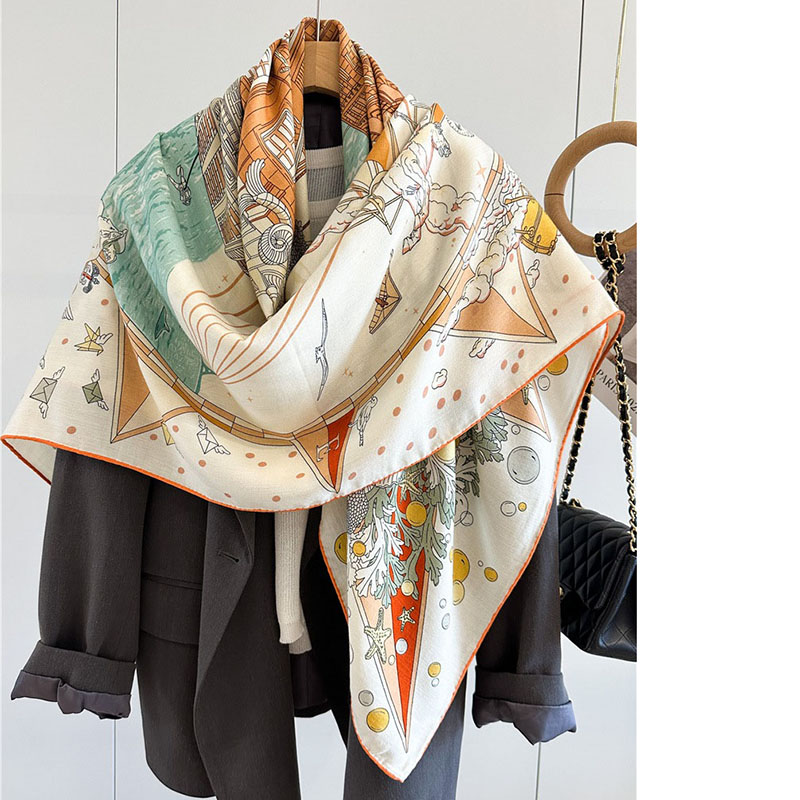 Damen Luxus Wolle Decke Schal  – Woven Scarf Blanket Bewertung und Preis